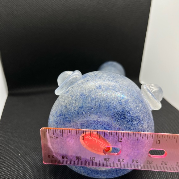 Vintage Murano Scavo Glass Vase - Picture 8 of 8